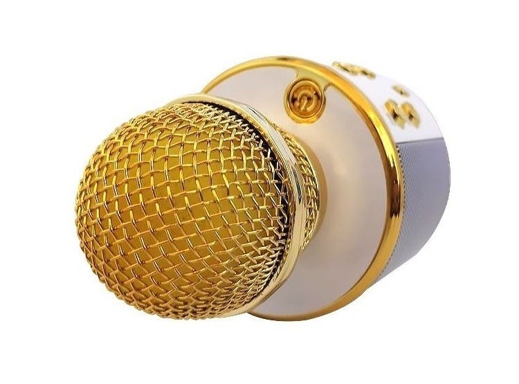 MICROFONO KARAOKE MK003 DORADO