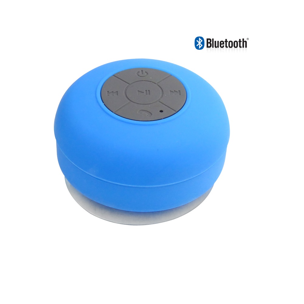 Parlante bluetooth para ducha recargable resistente al ag